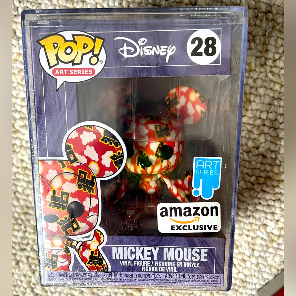 Funko POP Figure collectible - POP Art Series Amazon Exclusive Mickey Mouse
